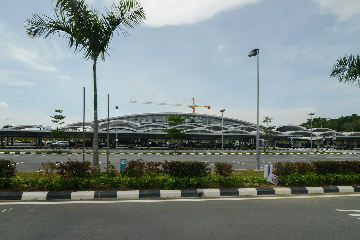 The terminal building of Brunei International Airport